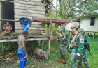 Marinir di Papua, Hadirkan Rasa Aman dan Kesehatan untuk Warga Yahukimo